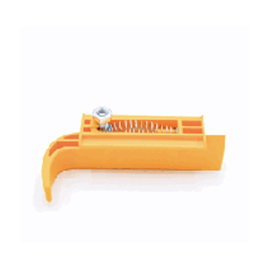 TDOT 205279 Feeder latch. Melon yellow. Assy plotter yedek parça